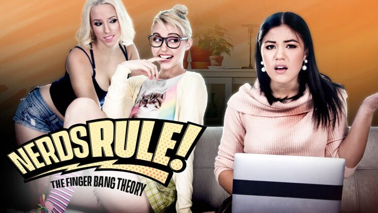 [Girlsway] - Hairy Asian Pussies Get Fingered - Aspen Romanoff - Chloe Cherry - Kendra Spade