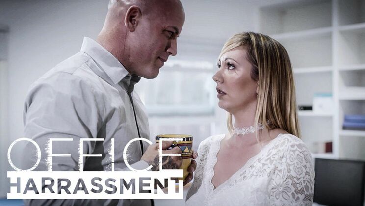 [PureTaboo] - Blonde Office Worker Takes Derrick Pierce's Cock