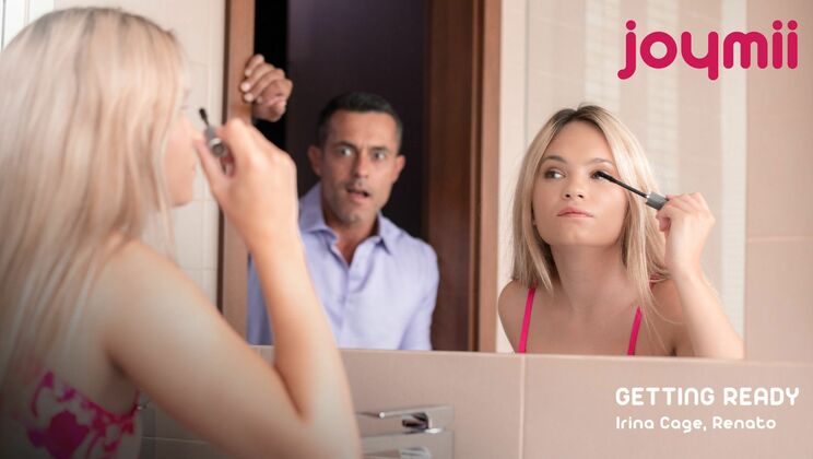 [Joymii] - Natural Tits Irina Cage in Sexy Lingerie - Renato - Irina Cage