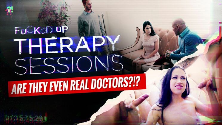 [IsThisReal?!] - Rough Sex Therapy: Lucas, Derrick, and Alex - Lucas Frost - Derrick Pierce - Alex Coal