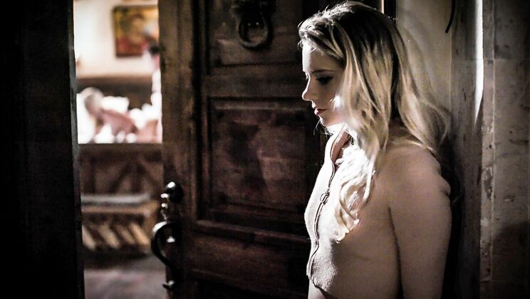 [PureTaboo] - Cumshot Threesome with Big Titted Blondes