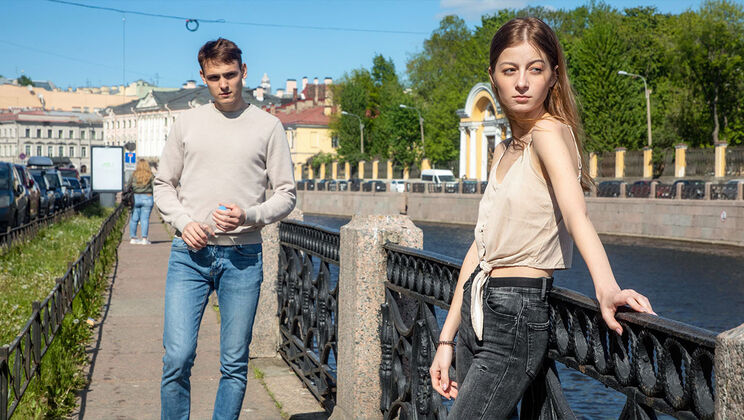 [TeamSkeetXSeries] - A Fuck Session with My Skinny BF - Lia Little - Broek