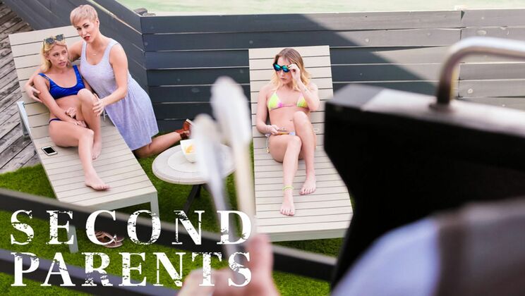 [PureTaboo] - Blonde Teen Stepsis Gets Fucked By Stepdad And His Friend