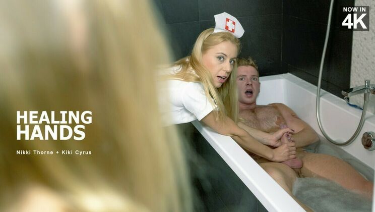 [Babes.com] - Shower Fun Turns into Steamy Threesome