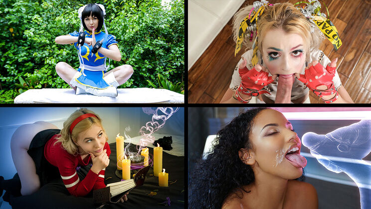 [TeamSkeetSelects] - Halloween Sexy Compilation - Bella Rose - Alexa Nova - Nova Cane - Lily Lane