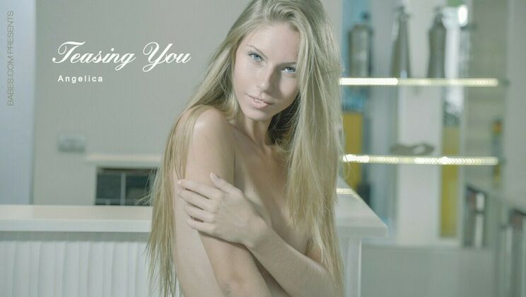 [Babes.com] - Blonde Babe Teasing