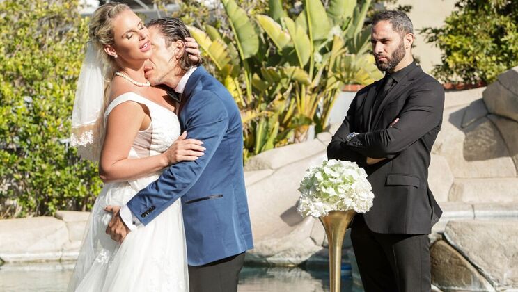 [Brazzers] - Cheating Wife Gets Spanked & Fucked by 2 Men