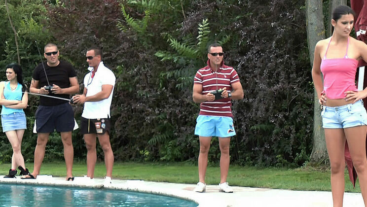 [GroupSexGames] - Brunette Sex Outdoor: A Hardcore Experience - Miho Lechter - Diana Stewart