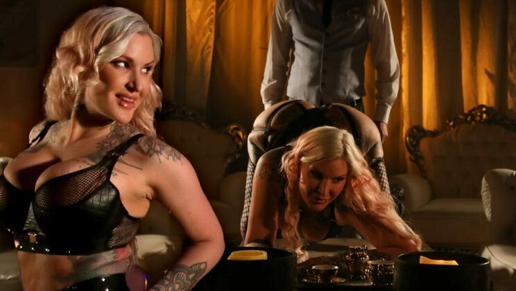 [SinfulRaw] - Squirt Queen Alexxa Takes on All - George Uhl - Stanley Johnson - Alexxa Vice