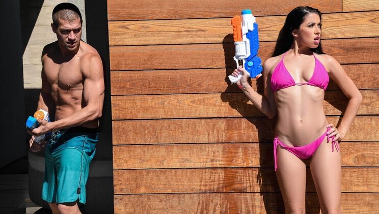 [RKPrime] - Squirt Gun Fun: Xander Corvus Dominates Alex Coal in Every Hole - Xander Corvus - Alex Coal