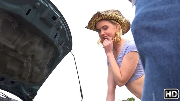 [BadTowTruck] - Chloe Cherry Sucks Jax Slayher's Cock in the Car - Chloe Cherry - Jax Slayher