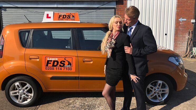 [FakeDrivingSchool] - Sexual Memories with Big Boobs Babe - Amber Jayne - Marc Kaye