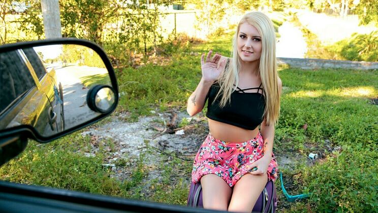 [StrandedTeens] - Tattooed Wife's Outdoor Cheating with Big Cock - Brick Danger - Victoria Steffanie