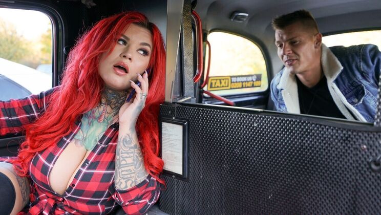 [FemaleFakeTaxi] - Outdoor Fucking with a Busty Driver - Sabien DeMonia - Damian Dickey