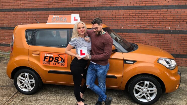 [FakeDrivingSchool] - Blonde with Big Tits Gets Fucked Doggystyle