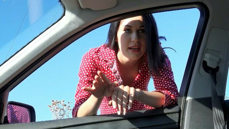 [StrandedTeens] - Stunning Hitchhiker's Pussy Play - Nikki Stills
