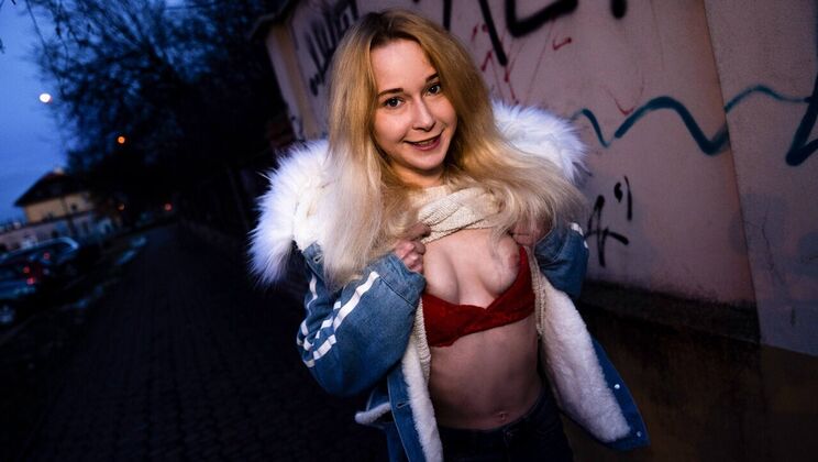 [PublicAgent] - European Model Gets Big Cock Fuck