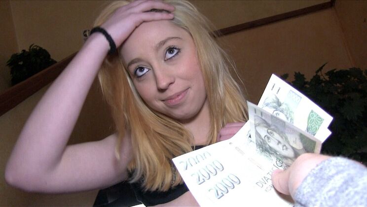 [PublicAgent] - Cowgirl Ride for Cash from a Teen