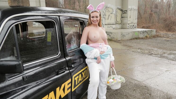 [FakeTaxi] - Big Cock Pounding Liza Billberry in Cowgirl - Liza Billberry