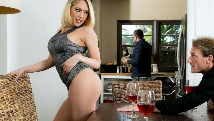 [PornstarVote] - Blonde Housewife Cheats with a Massive Facial in Handjob Bonus - Kagney Linn Karter