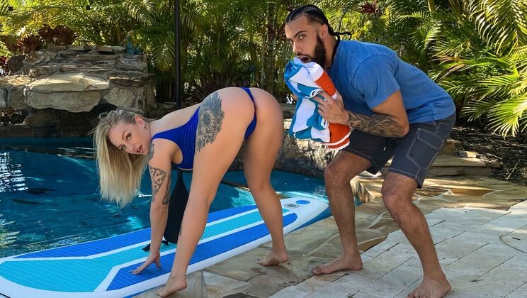 [MilfHunter] - Standing Doggystyle with MILF Elana - James Angel - Elana Bunnz