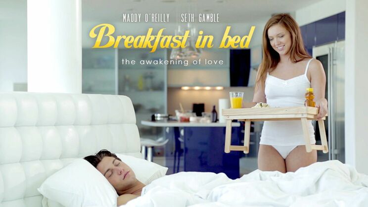 [EroticaX] - Redhead Maddy O'Reilly Gets Breakfast Cumshot - Seth Gamble - Maddy O'Reilly