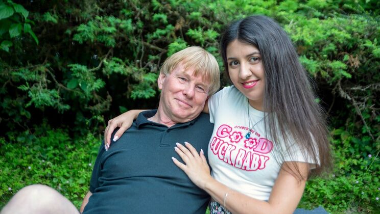 [Oldje] -  Old Man's Outdoor Blowjob Adventure  - Katty West - Felix