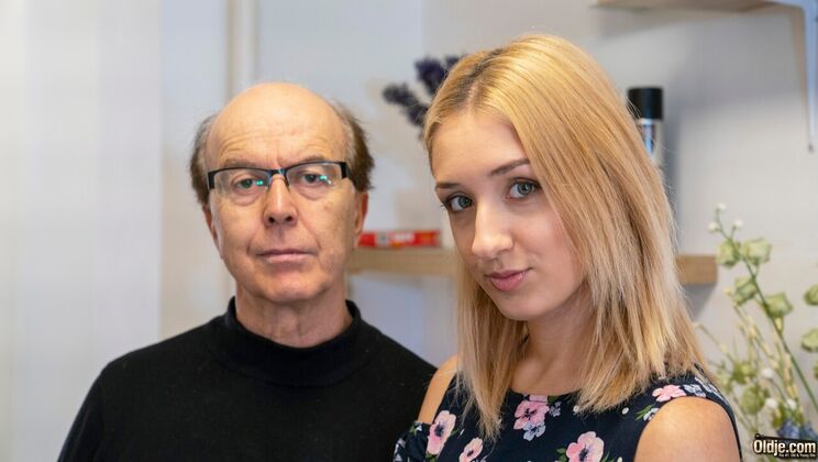 [Oldje] - Old Man Marcello Fucks Young Blonde Sofi Otis - Marcello - Sofi Otis