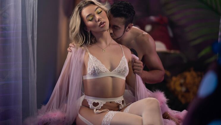 [TransAngels] - High Heels and Hardcore: Dante Colle and Emma Rose