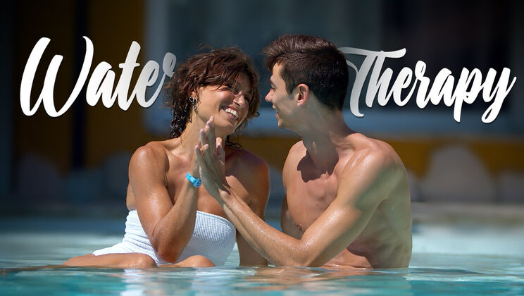 [JoyBear] - Julia Roca Enjoys Outdoor Water with Tommy Cabrio - Julia Roca - Tommy Cabrio