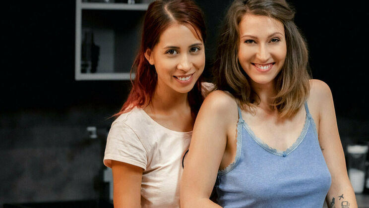 [SexArt] - Emylia Argan and Paula Shy - Birthday Sex Tape Exposed - Paula Shy - Emylia Argan - Eric El Gran