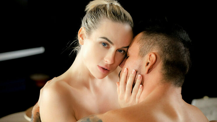 [SexArt] - Angelo Godshack and Cristal Caitlin's Kissing Sex