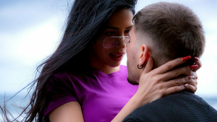 [SexArt] - Tattooed Brunette Striptease - Julia De Lucia - Chris Torres