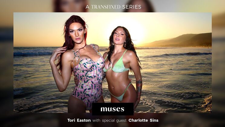 [AdultTime] - Shemale Tori Easton in High Heels - Charlotte Sins - Tori Easton
