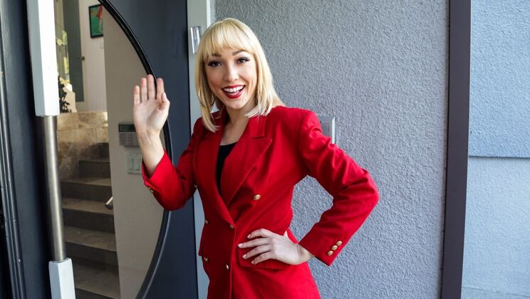 [PropertySex] - Cowgirl Lily Labeau Takes on Red Blazer Realty - Lily Labeau