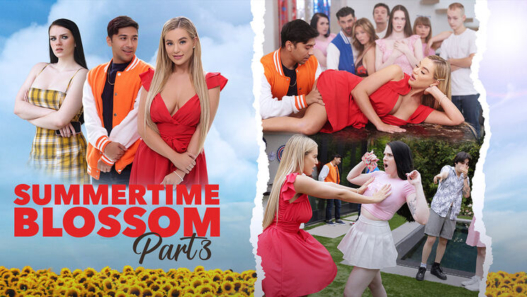 [TeenPies] - Blooming Teens Get Revenge in the Summer - Hazel Moore - Blake Blossom - Elias Cash - Em Indica - Max Fills