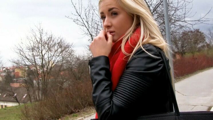 [PublicPickups] - Blonde Euro Small Boobs