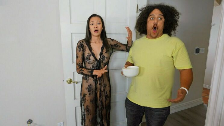 [ShareMyBF] - Sneaky Mom Sucks and Rides Daughter's Boyfriend - Krissy Lynn - Small Hands - Madi Laine