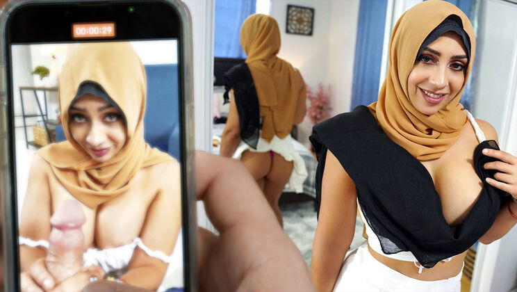 [HijabMylfs] - Miniskirt and Fishnet Frenzy - Peter Green - Lilly Hall