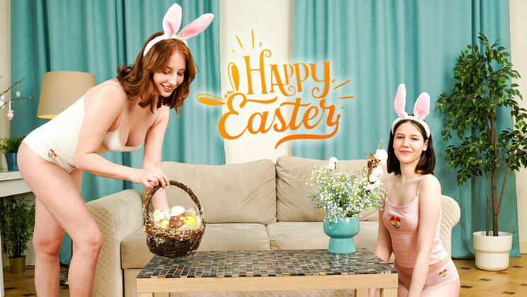 [ClubSweethearts] - European Beauties in Lesbian Easter Fun