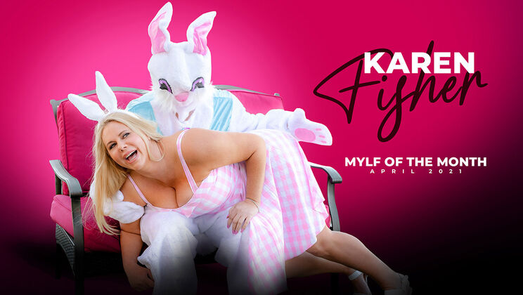 [MylfOfTheMonth] - Bunny Costume Fuck: Karen Fisher's Easter