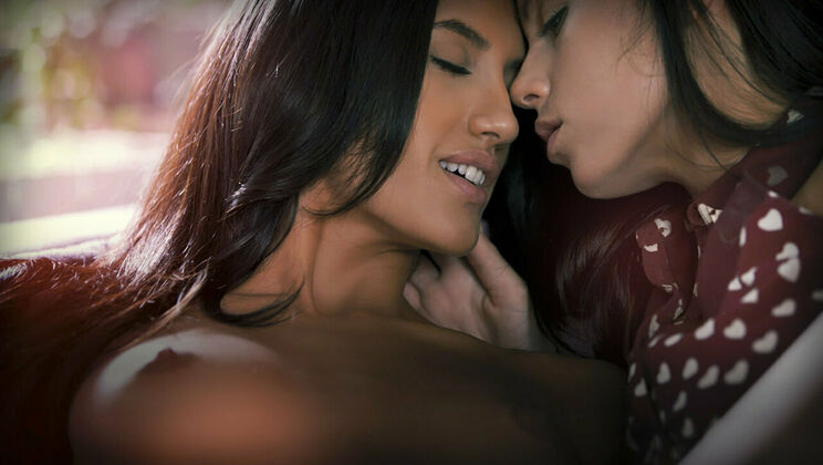 [SexArt] - Sensual Lesbian Scene with Dildo and Pussy Licking - Chloe Amour - Whitney Westgate
