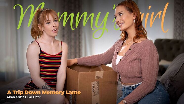 [Girlsway] - Stepmom's Hot Lesbian Encounter - Madi Collins - Siri Dahl