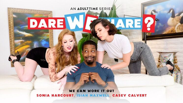 [RedHeadCollection] - Cum Swapping Lesbians Enjoy Deepthroat - Casey Calvert - Isiah Maxwell - Sonia Harcourt