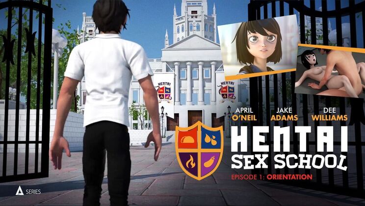 [AdultTimeAnimation] - Public Sex in School - Jake Adams and April Oneil - Dee Williams - Jake Adams - Whitney Wright - April Oneil - Wolf Hudson