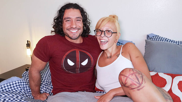 [HotGuysFuck] - Leo Woodman Fucks Mai Cox in Interview Session - Mai Cox - Leo Woodman