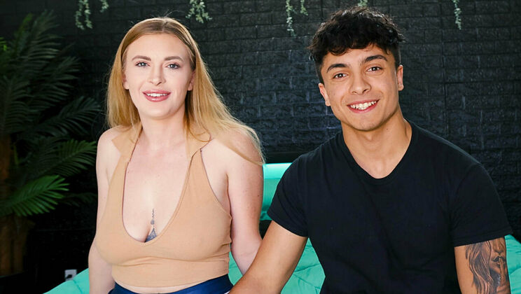 [HotGuysFuck] - Blonde Bombshell Lindsay Lee Meets Brunette Stud Dante Jones