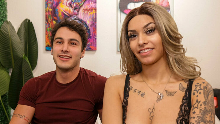 [HotGuysFuck] - Hot Interview with Ivy Steele & Caleb Mills - Ivy Steele - Caleb Mills