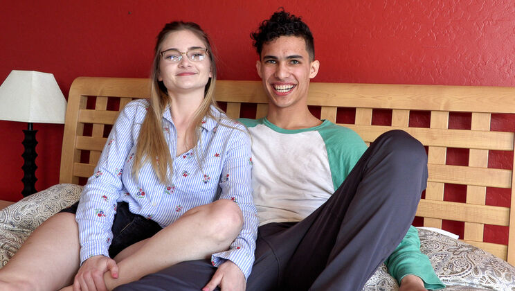[HotGuysFuck] - Savannah Camon Gets Interviewed Before Taking It Doggy - Savannah Camon - Marc Wallace