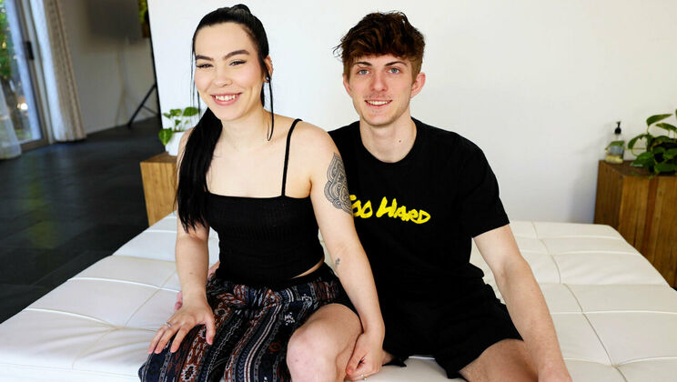 [HotGuysFuck] - Bryce Kelly Faces First Time Jitters with Alyssa Amythest in Exclusive Chat - Alyssa Amythest - Bryce Kelly